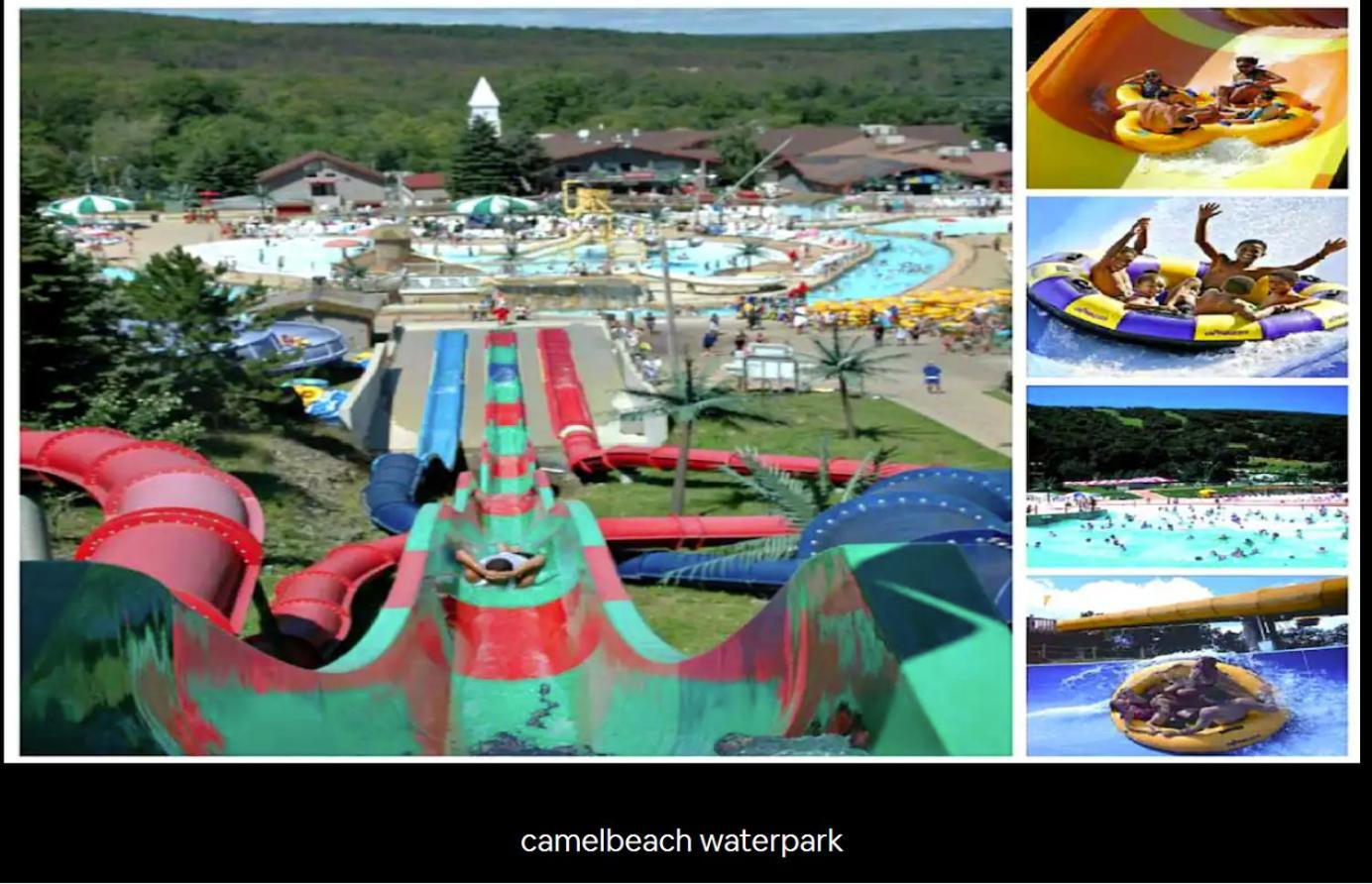 Aquatopia Waterpark-Pool-Tennis-Paintball- Zipline 127 Tannersville Eksteriør bilde